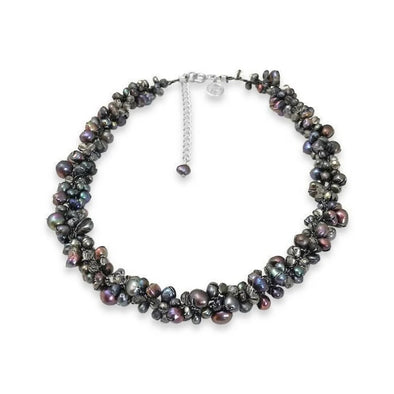 Areeya Black Pearl Necklace