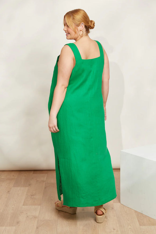 Halcyon Tank Dress-Emerald