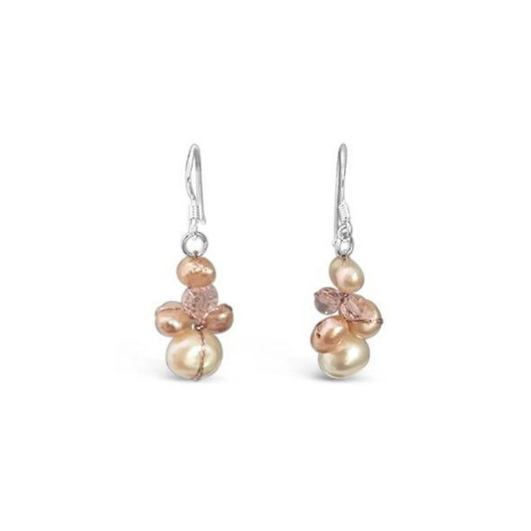 Areeya pink pearl Earrings