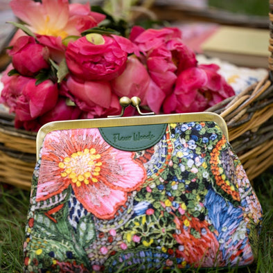 Small Rose clutch