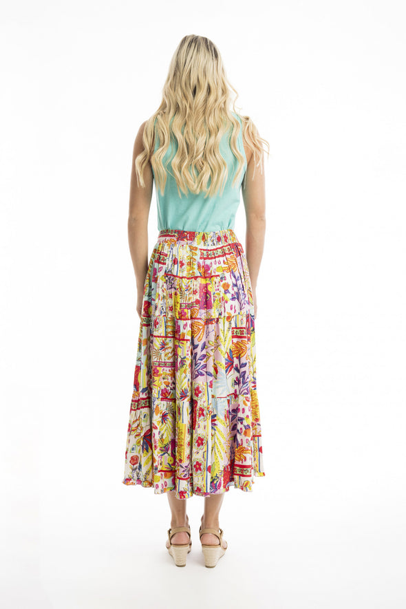 Maitra Skirt print