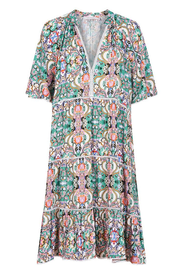 Esme  Dress-Lotus Print