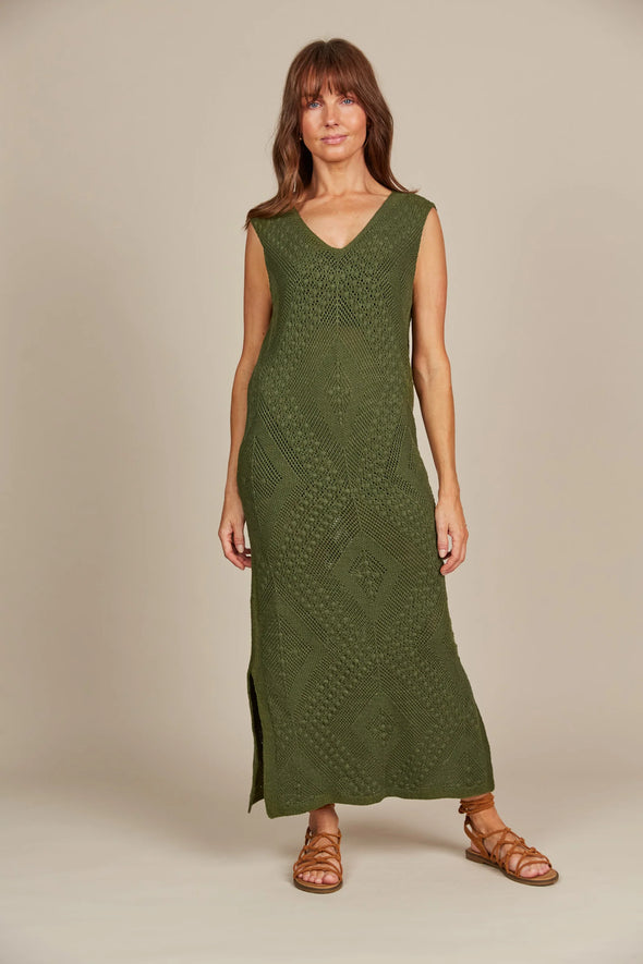 Sylvie Dress-Olive