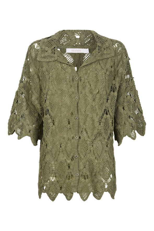 Giselle Shirt-Olive