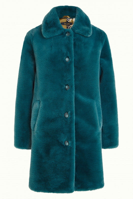 Anais Coat Philly - Sea Blue