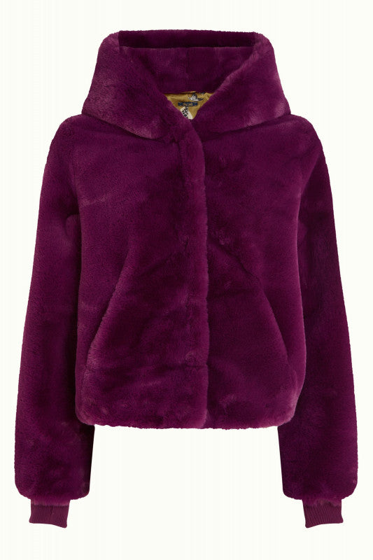 Judy Coat Philly -Caspia Purple