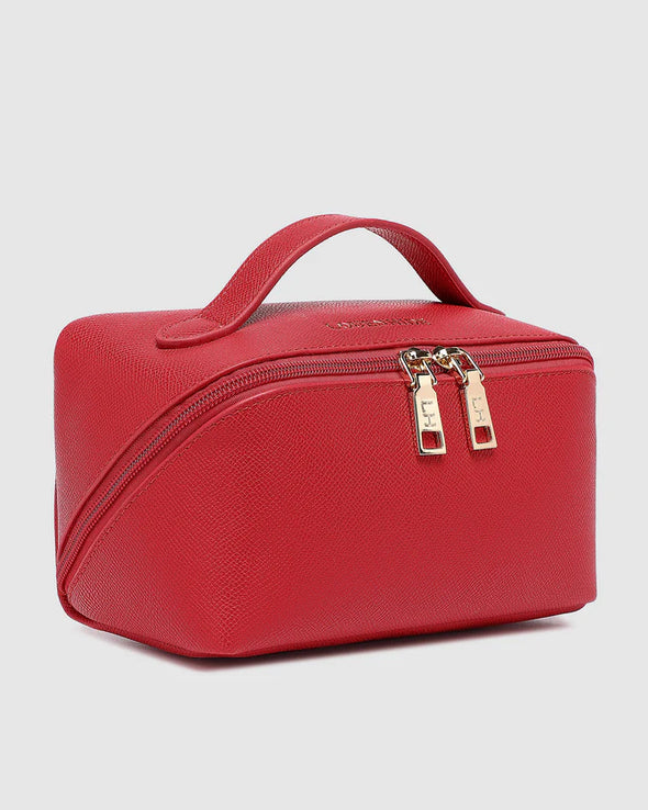 Ellis Makeup Bag-Red