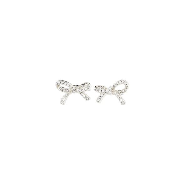 Catharina Bow Studs - Silver