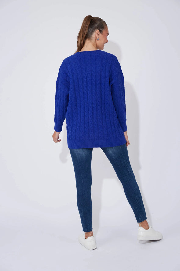 Cadiz Jumper One Size - Cobalt