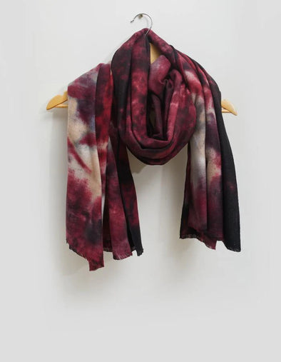 Tye Dye wide scarf