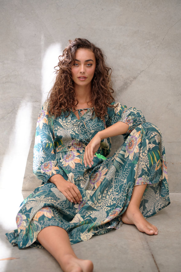 Jungle Dress-GreenPrint