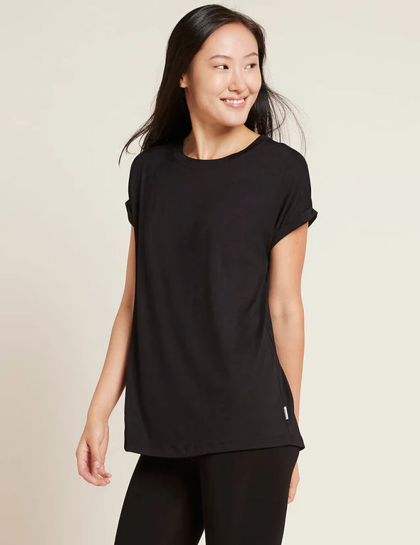 Downtime Lounge Top-Black