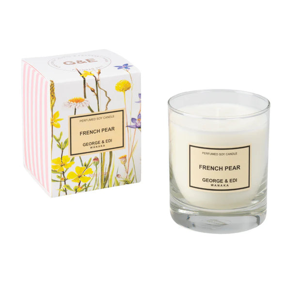 Perfume Soy Candle-FrenchPear Std