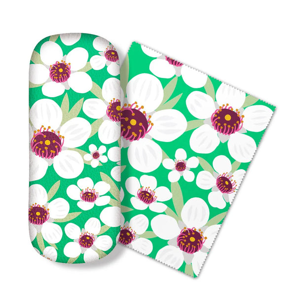 Bright Botanical Glasses Case