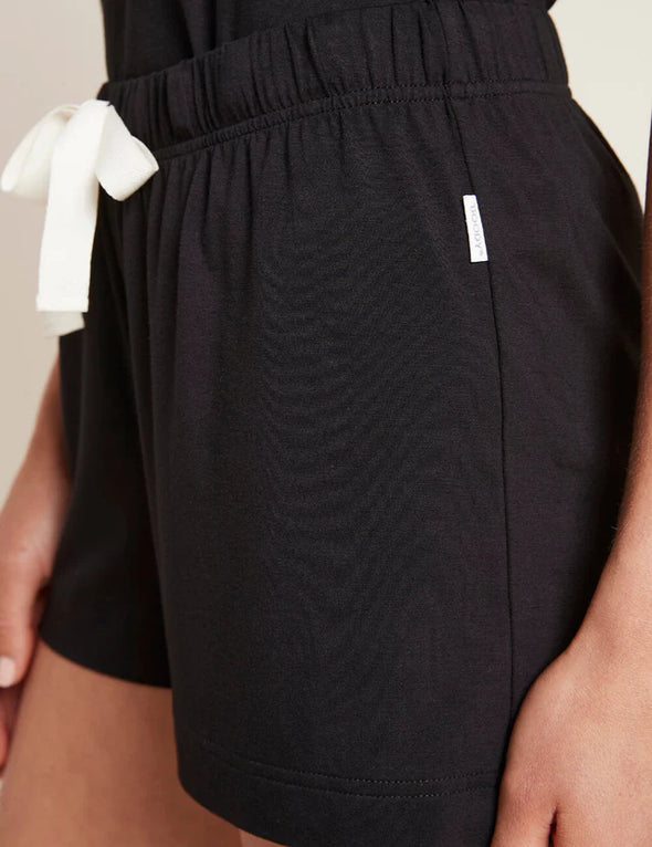 Goodnight Sleep Shorts-Black