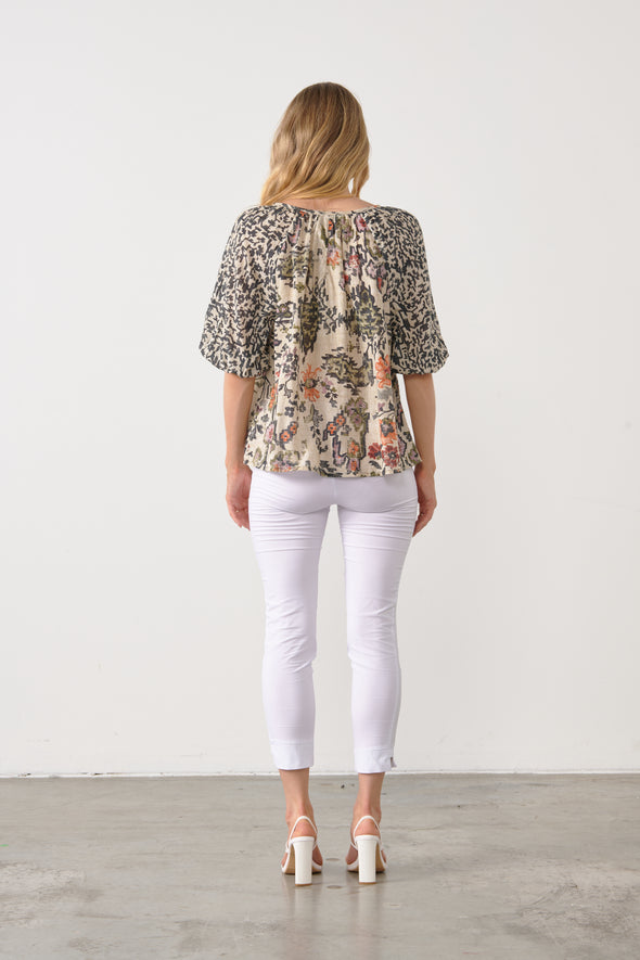 Aztec Blouse-Print