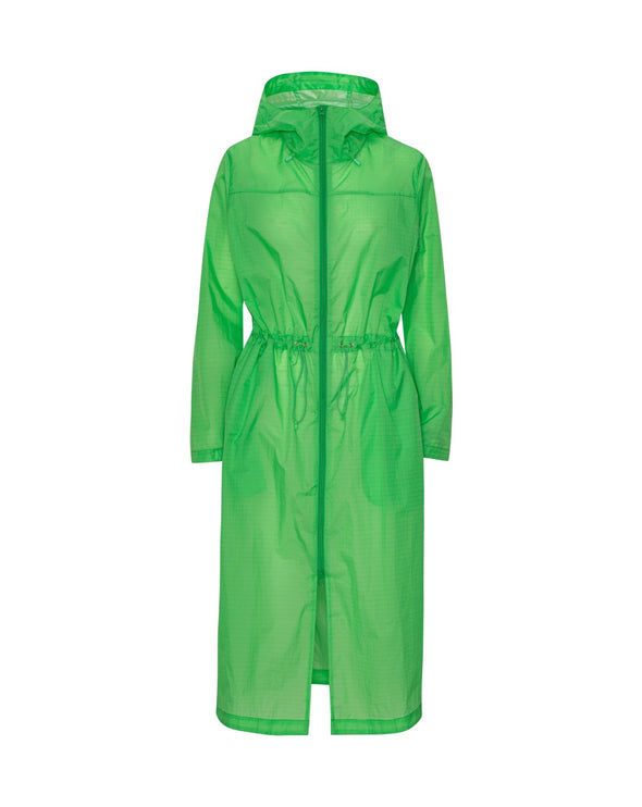 Woven Parka - Bright Green