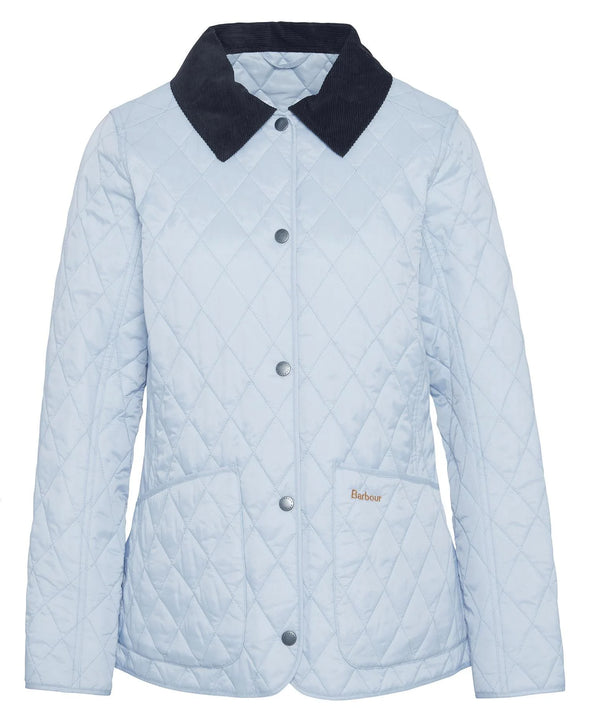 Annandale Quilt Jacket-Blue Breeze