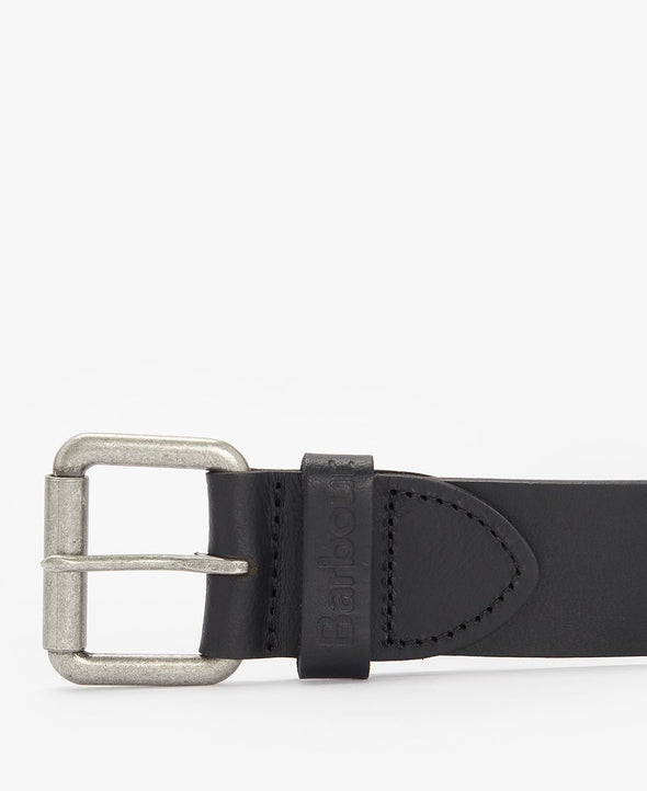 Allanton Leather Belt-Black