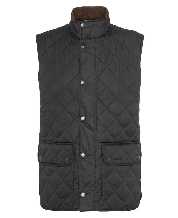 Lowerdale Quilt Gilet-Black