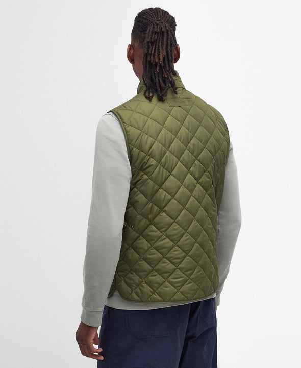 Lowerdale Quilt Gilet-DkMoss