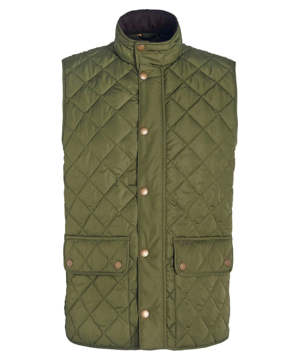 Lowerdale Quilt Gilet-DkMoss