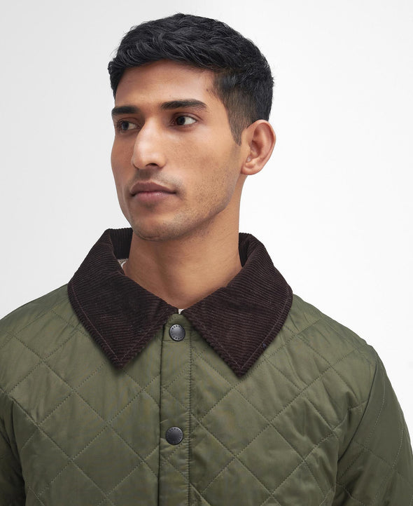 Heritage Liddesdale Quilt Jacket-Olive