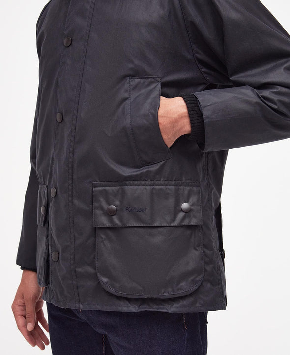 Bedale Wax Jacket-Navy