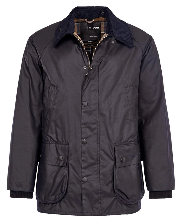 Bedale Wax Jacket-Navy