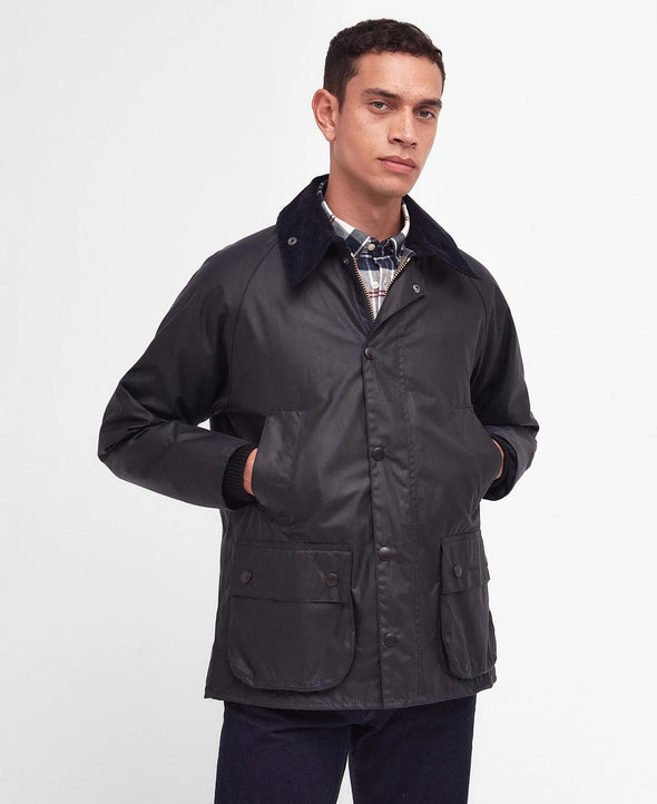 Bedale Wax Jacket-Navy