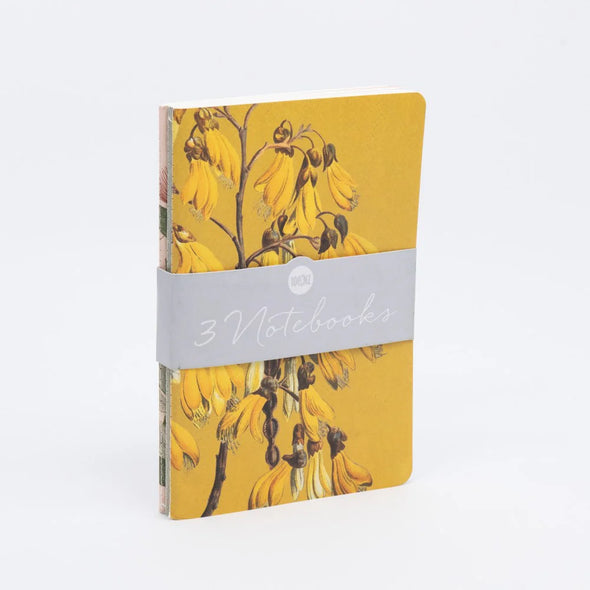 Vintage Botanical Notebook Set