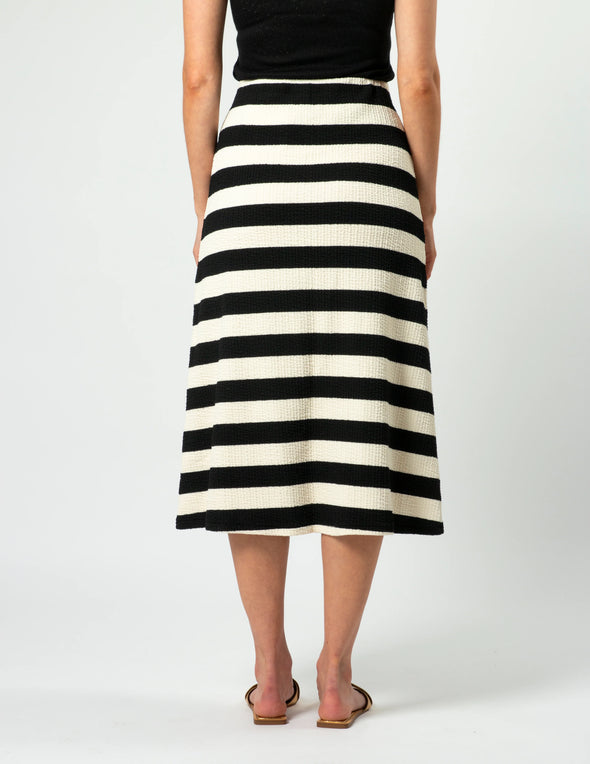 Jodie skirt oreo stripe