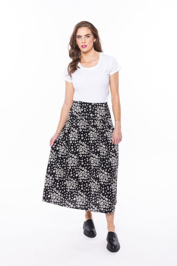 Liberating skirt - White Poppy