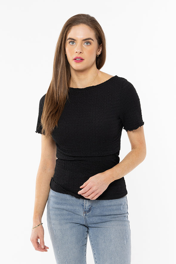 Maisie Top Black