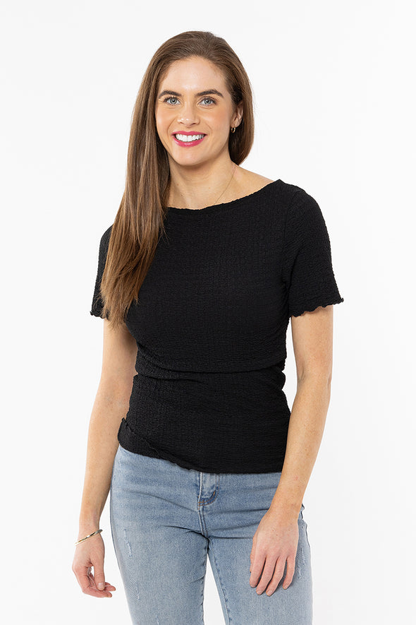 Maisie Top Black