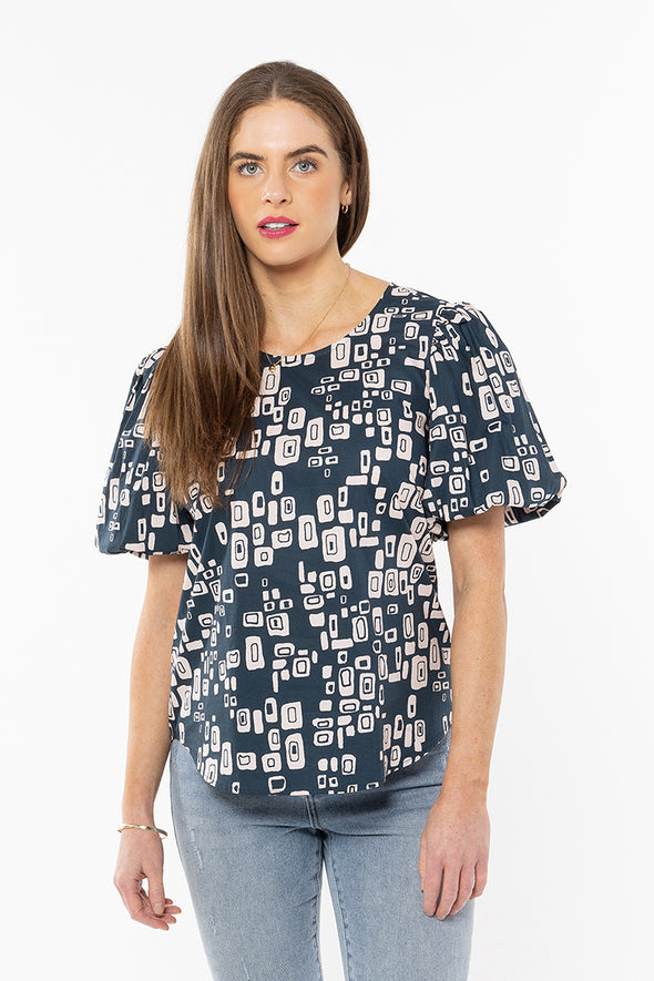 Carefree Top -Cotton Contour