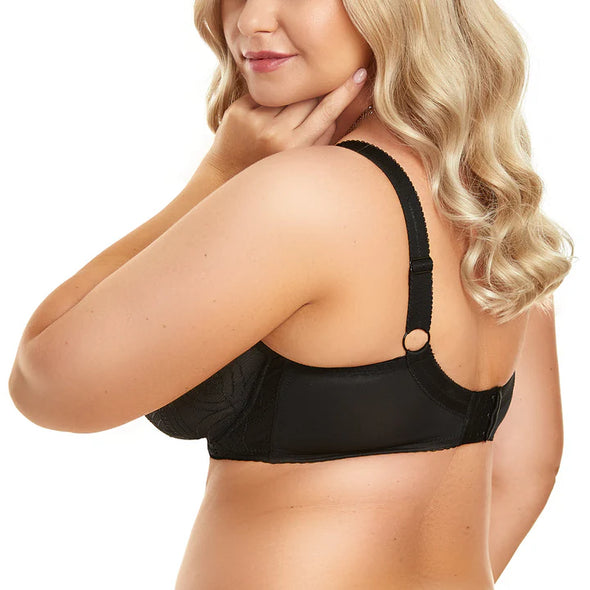 Nessa Selena Unlined Wired Bra Black