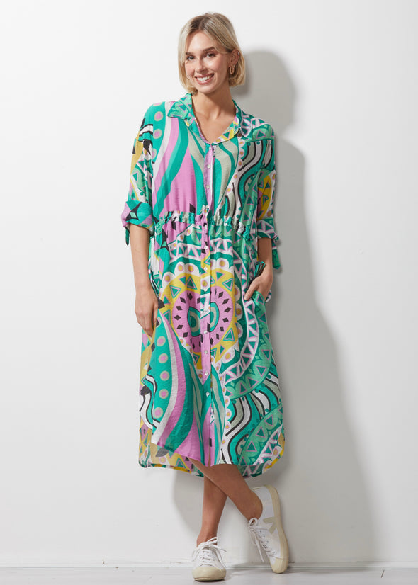 Shirt Dress - Amalfi