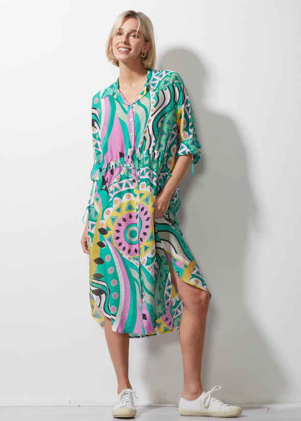 Shirt Dress - Amalfi