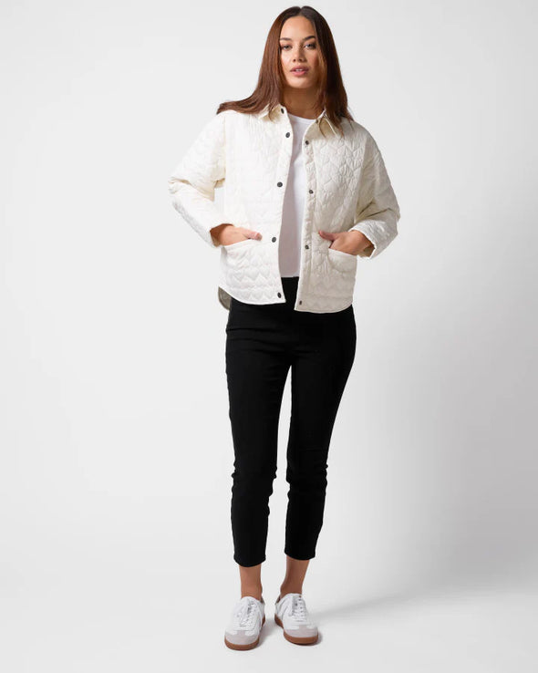 Heartly Jacket-White