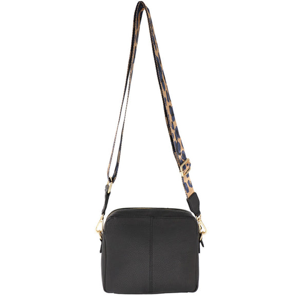 Baron Leather Cross Body - Black