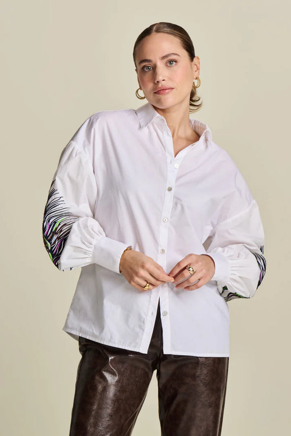 Blouse Maxime Feather White