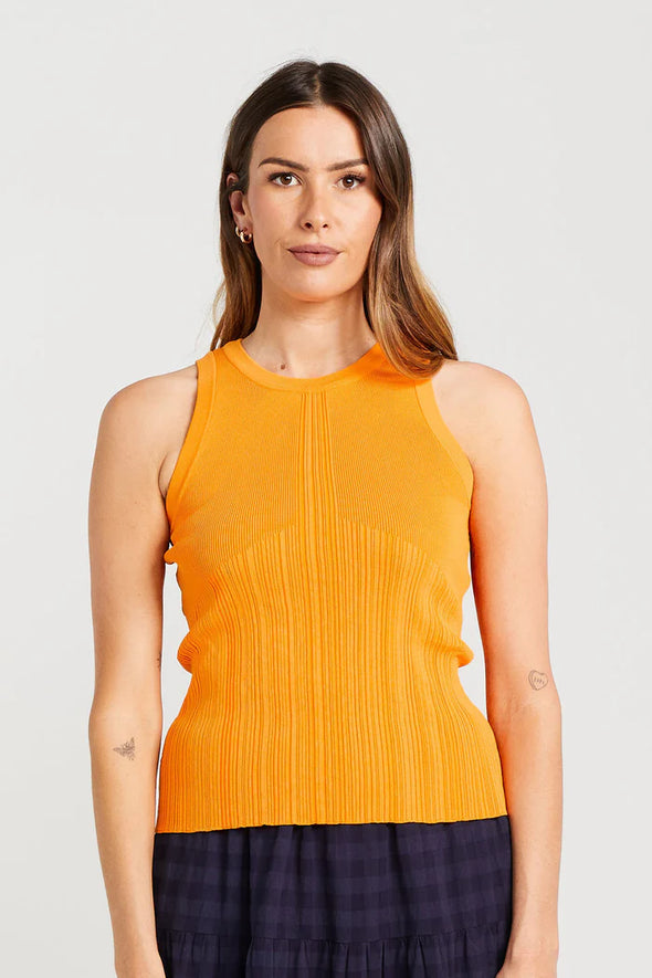 Reva Tank-Tangerine