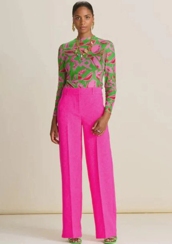 Glow wide leg pants